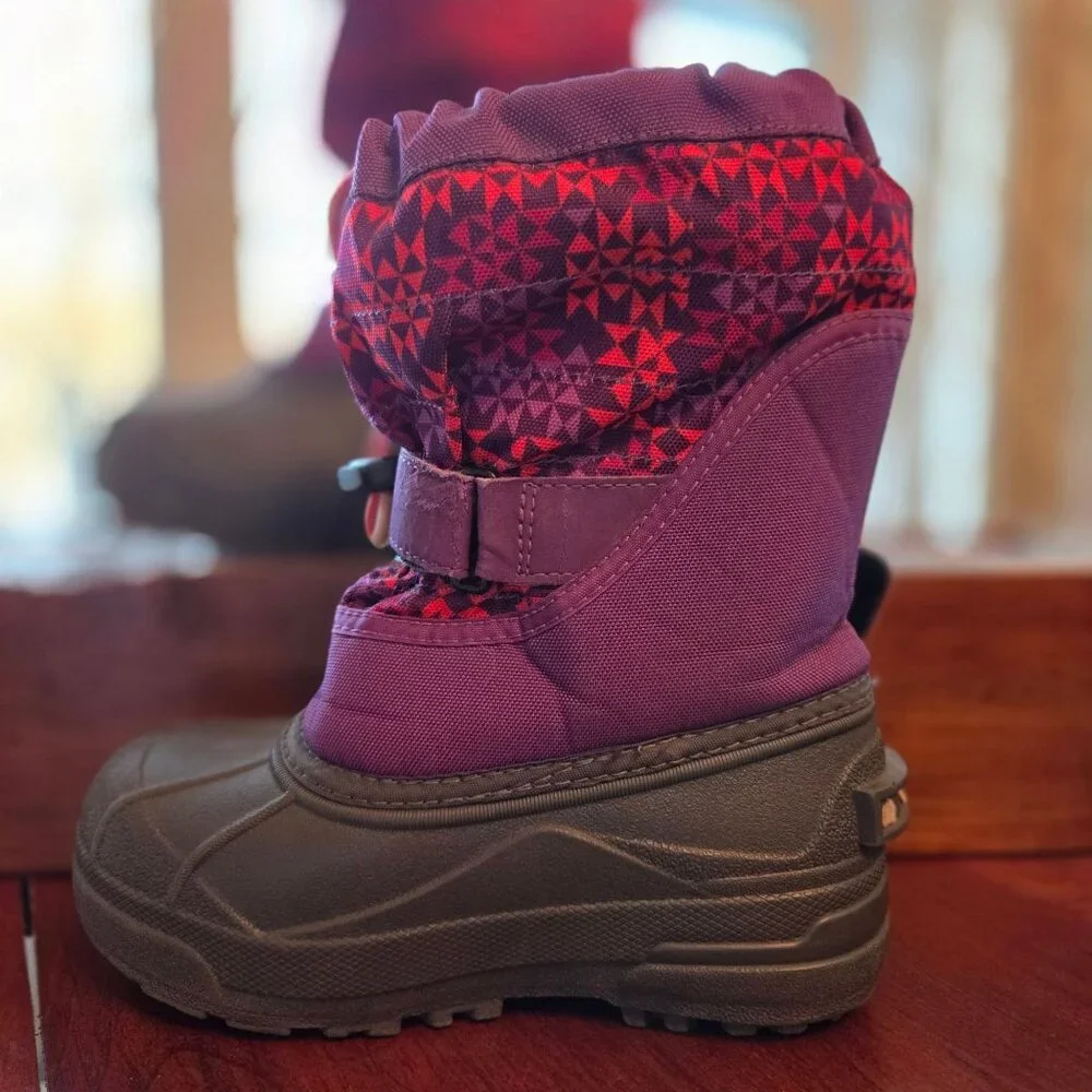 Girls Columbia Powderbug Boots Size 13